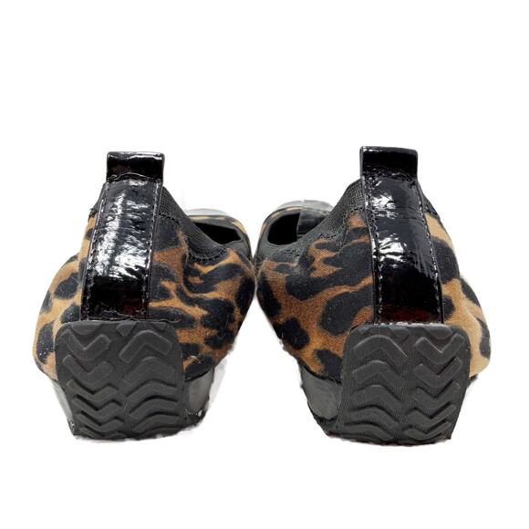 Kenneth Cole Reaction Blink Wink Driving Moc Flats Womens 8.5 M Leopard Print - Picture 10 of 16